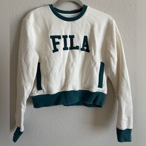 Fila cropped crew neck